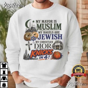 NYC In 4 My Mayor Is Muslim My Bagels Are Jewish T Shirt (2)