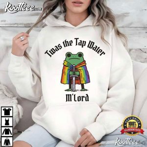 Twas The Tap Water Funny Frog LGBTQ Pride Queer Rights T-Shirt Twas The Tap Water Funny Frog LGBTQ Pride Queer Rights T Shirt (2)