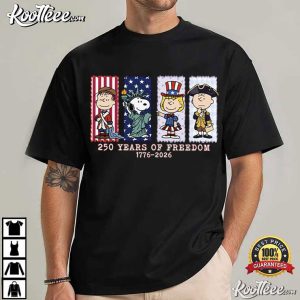 Snoopy America 250th Anniversary Patriotic USA 4th Of July T Shirt (3)