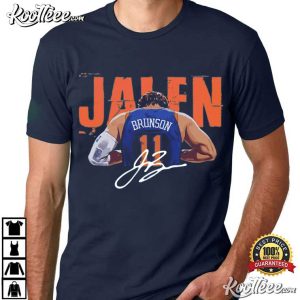 Jalen Brunson New York Basketball Fan Number 11 Hoops T Shirt (4)