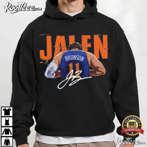 Jalen Brunson New York Basketball Fan Number 11 Hoops T-Shirt Jalen Brunson New York Basketball Fan Number 11 Hoops T Shirt (2)