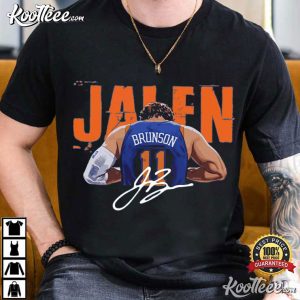 Jalen Brunson New York Basketball Fan Number 11 Hoops T-Shirt Jalen Brunson New York Basketball Fan Number 11 Hoops T Shirt (3)
