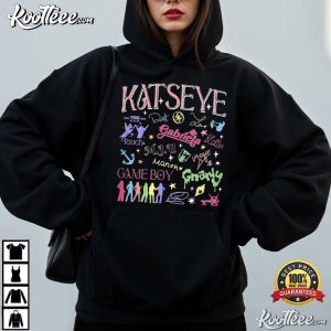 Katseye Korean Pop Girl Group Beautiful Chaos Concert T-Shirt Katseye Korean Pop Girl Group Beautiful Chaos Concert T Shirt (4)