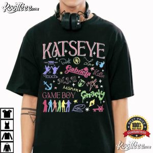 Katseye Korean Pop Girl Group Beautiful Chaos Concert T Shirt (1)