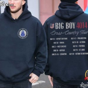 Big Boy 4014 Tour America 250 Train Vintage Locomotive T Shirt (2)