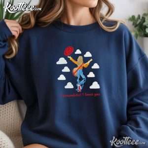 I Remembered I Love You Western Toy Story Embroidered Sweatshirt I Remembered I Love You Western Toy Story Embroidered Sweatshirt (1)
