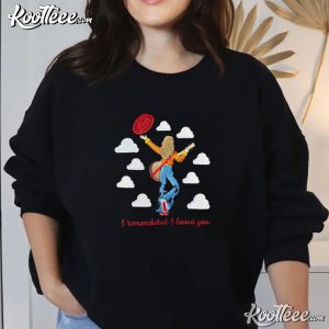 I Remembered I Love You Western Toy Story Embroidered Sweatshirt (2)