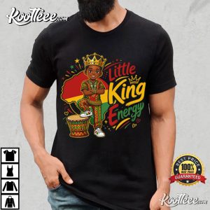 Little King Energy Black Boy Pride African Heritage T Shirt (4)
