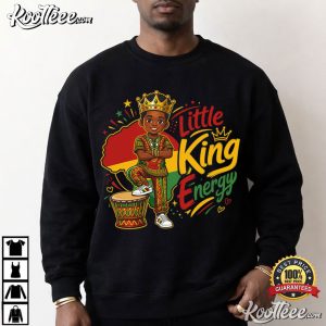 Little King Energy Black Boy Pride African Heritage T-Shirt Little King Energy Black Boy Pride African Heritage T Shirt (1)