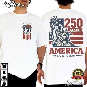 Vintage America 250 Years 1776 2026 Patriotic T Shirt (3)