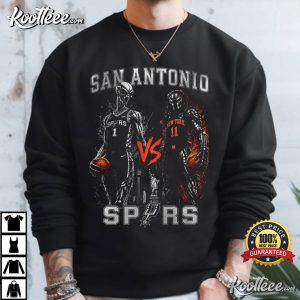 Wemby Vs Alien San Antonio Basketball Game Day T Shirt (2)