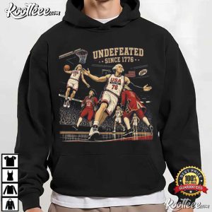 4th Of July Undefeated America Funny Founding Fathers T Shirt (2)