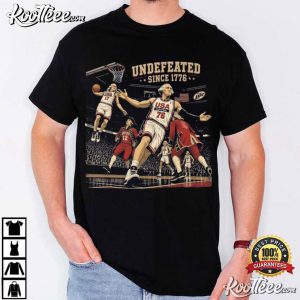 4th Of July Undefeated America Funny Founding Fathers T Shirt (3)
