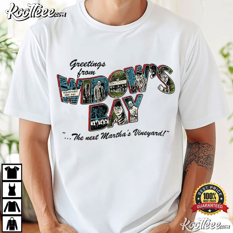 Greetings From Widow’s Bay Horror Movie Vintage T-Shirt