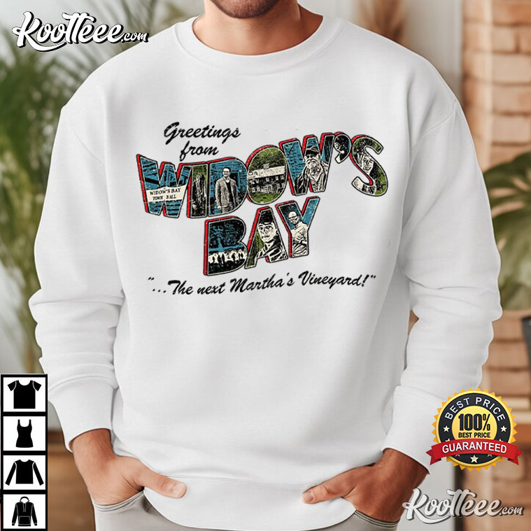 Greetings From Widow’s Bay Horror Movie Vintage T-Shirt