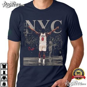OG Anunoby Basketball Vintage New York Knicks T Shirt (4)