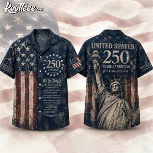 America 250th Anniversary United States 250 Years Of Freedom Hawaiian Shirt (1)