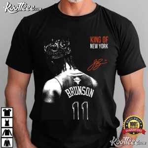 Jalen Brunson King Of New York Basketball T Shirt (4)