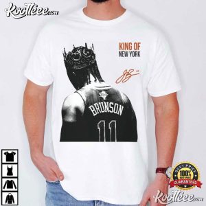 Jalen Brunson King Of New York Basketball T Shirt (3)