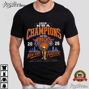 Knicks 2026 Champions Vintage Retro New York Basketball T Shirt (1)