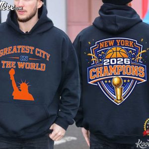 New York Knicks 2026 Champions Greatest City In The World T-Shirt New York Knicks 2026 Champions Greatest City In The World T Shirt (4)