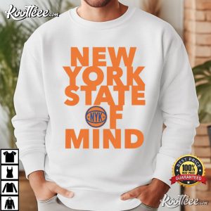 Knicks New York State Of Mind Finals T-Shirt Knicks New York State Of Mind Finals T Shirt (1)