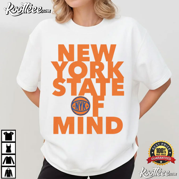 Knicks New York State Of Mind Finals T-Shirt Knicks New York State Of Mind Finals T-Shirt