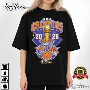 NBA Champions 2026 New York Knicks Sports Fan Gift T Shirt (1)