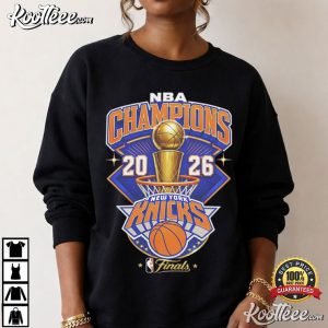 NBA Champions 2026 New York Knicks Sports Fan Gift T Shirt (2)