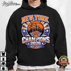 New York Basketball Champions 2026 NYC Legacy T Shirt (2)