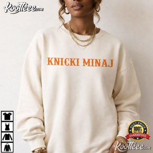New York Knicks Knicki Minaj NBA Funny T-Shirt New York Knicks Knicki Minaj NBA Funny T Shirt (2)