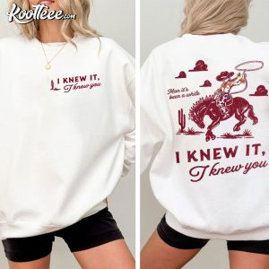 Cowgirl Taylor Swift I Knew It I Knew You Western T Shirt (2)
