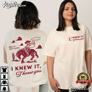 Cowgirl Taylor Swift I Knew It I Knew You Western T Shirt (3)