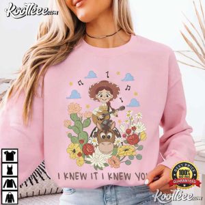 Disney Toy Story 5 Jessie And Bullseye I Knew It I Knew You T Shirt (1)