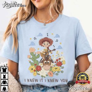 Disney Toy Story 5 Jessie And Bullseye I Knew It I Knew You T Shirt (3)