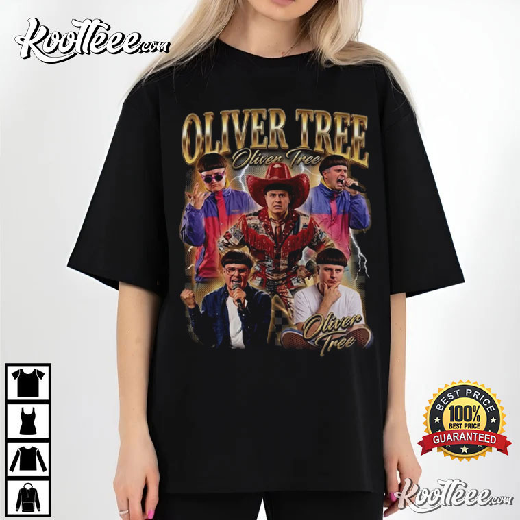 RIP Oliver Tree Memorial Graphic Vintage Music Tribute T-Shirt RIP Oliver Tree Memorial Graphic Vintage Music Tribute T-Shirt