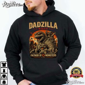 Dadzilla Retro Father Of Monsters Father's Day Gift T-Shirt Dadzilla Retro Father Of Monsters Father's Day Gift T Shirt (4)