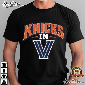 Knicks In 5 V Logo Nova NBA T Shirt (1)