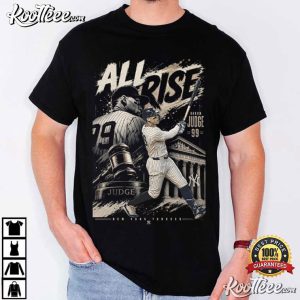Aaron Judge All Rise Vintage New York Baseball Graphic T Shirt (1)