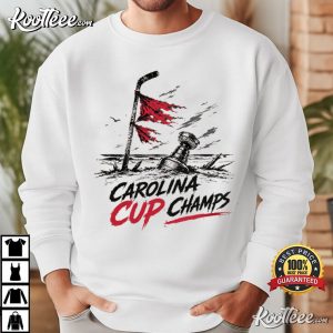 Carolina Hurricanes Cup Champs T-Shirt Carolina Hurricanes Cup Champs T Shirt (1)