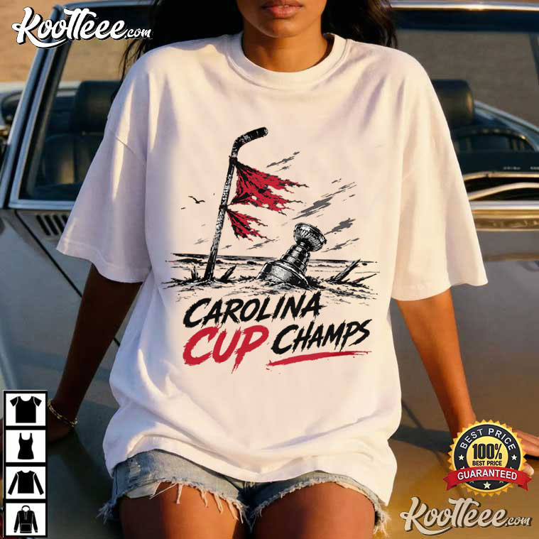 Carolina Hurricanes Cup Champs T-Shirt Carolina Hurricanes Cup Champs T-Shirt