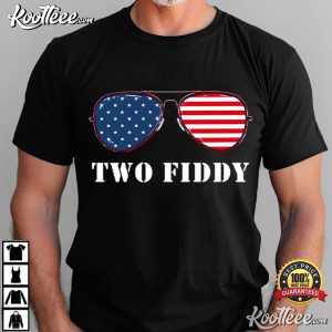 Two Fiddy America 250 Fourth Of July Patriotic T Shirt (1)