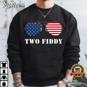 Two Fiddy America 250 Fourth Of July Patriotic T Shirt (3)