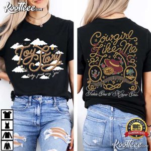 Toy Story Taylor Swift Cowgirl Like Me Love Story Fairytale Carriage T Shirt (3)