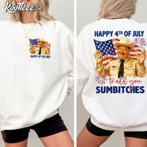 Smokey And The Bandit Happy 4th Of July To All You Sumbitches Patriotic T Shir (4)