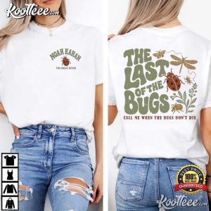 The Last Of The Bugs Noah Kahan The Divide Tour T Shirt (1)