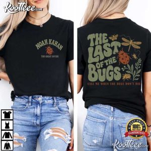 The Last Of The Bugs Noah Kahan The Divide Tour T Shirt (3)