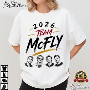 Team McFLY 2026 Fan Tour Music Band T Shirt (3)