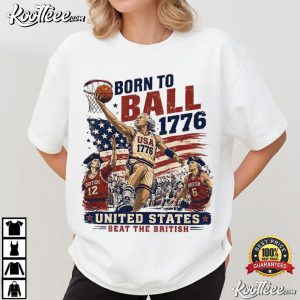 George Washington Basketball Undefeated Since 1776 4th Of July T Shirt (1)