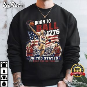 George Washington Basketball Undefeated Since 1776 4th Of July T Shirt (3)